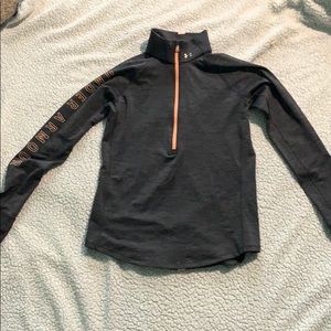 under armor half zip shirt